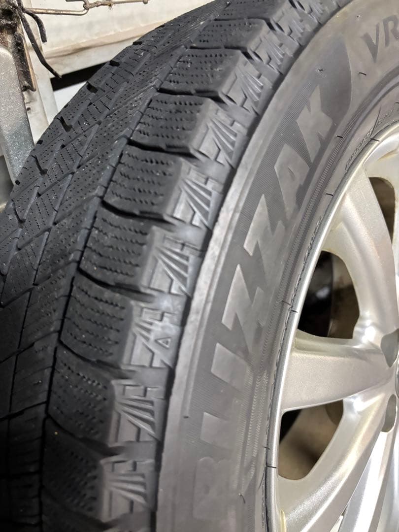 スタッドレス+アルミ　ブリヂストン VRX3 195-65-15 2021年製