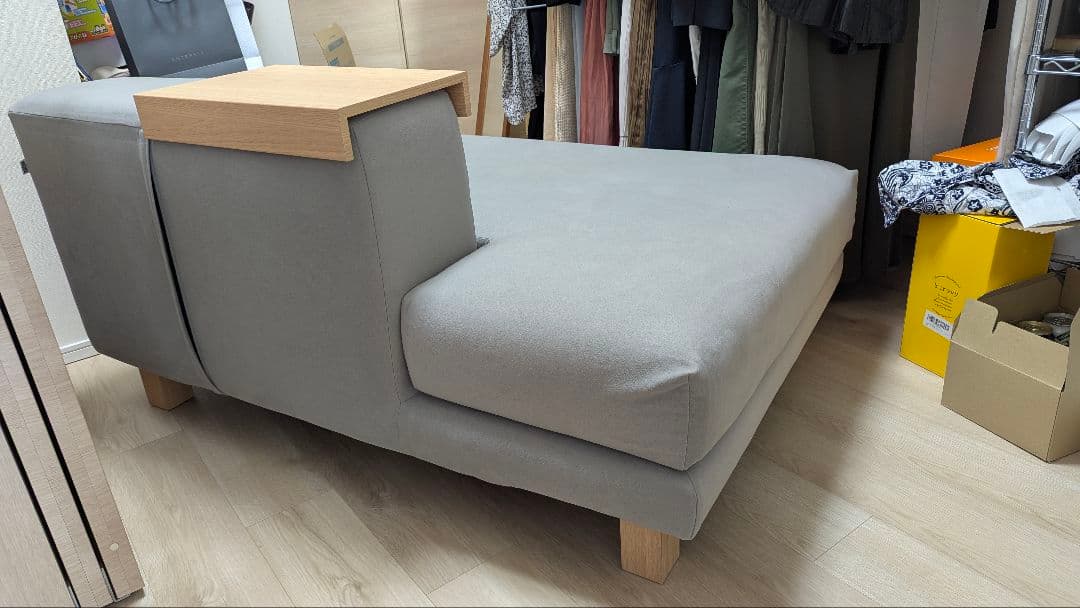 NOYES　（単体）ソファ サイドテーブル付き