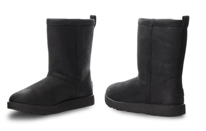 UGG クラシック ショート レザー ウォータープルーフ ブーツ 25.0 アグ