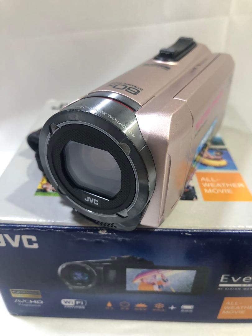【ジャンク品】JVC Everio ビデオカメラ 本体 ピンク