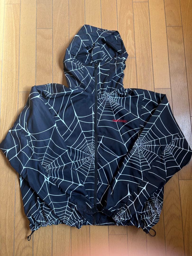 NOREMID スパイダージャケット　ブラック　Mサイズ　　ステッカー付き