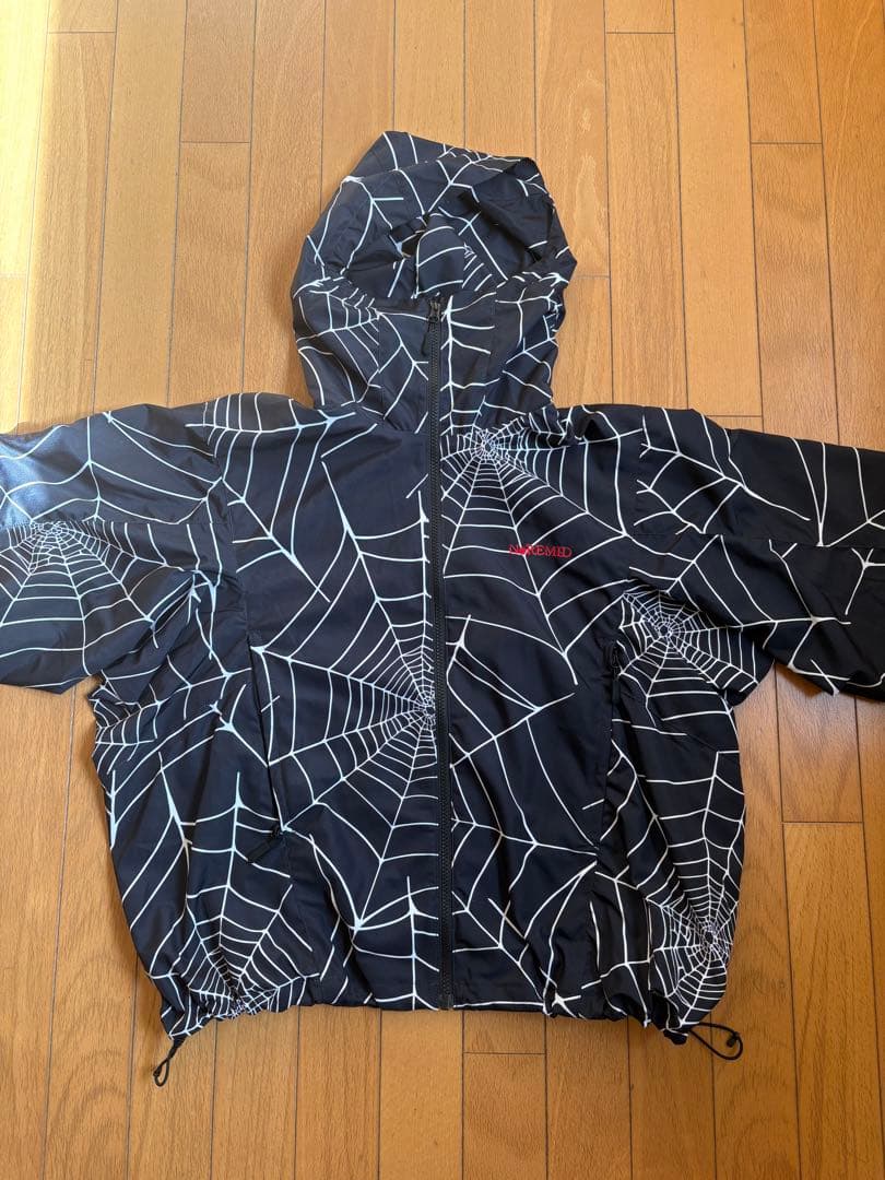 NOREMID スパイダージャケット　ブラック　Mサイズ　　ステッカー付き