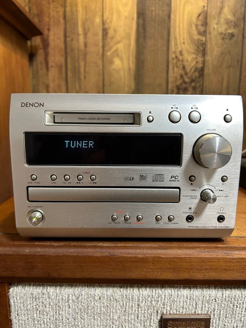 DENON D-MX33MD CD/MD ラピシア MXシリーズ
