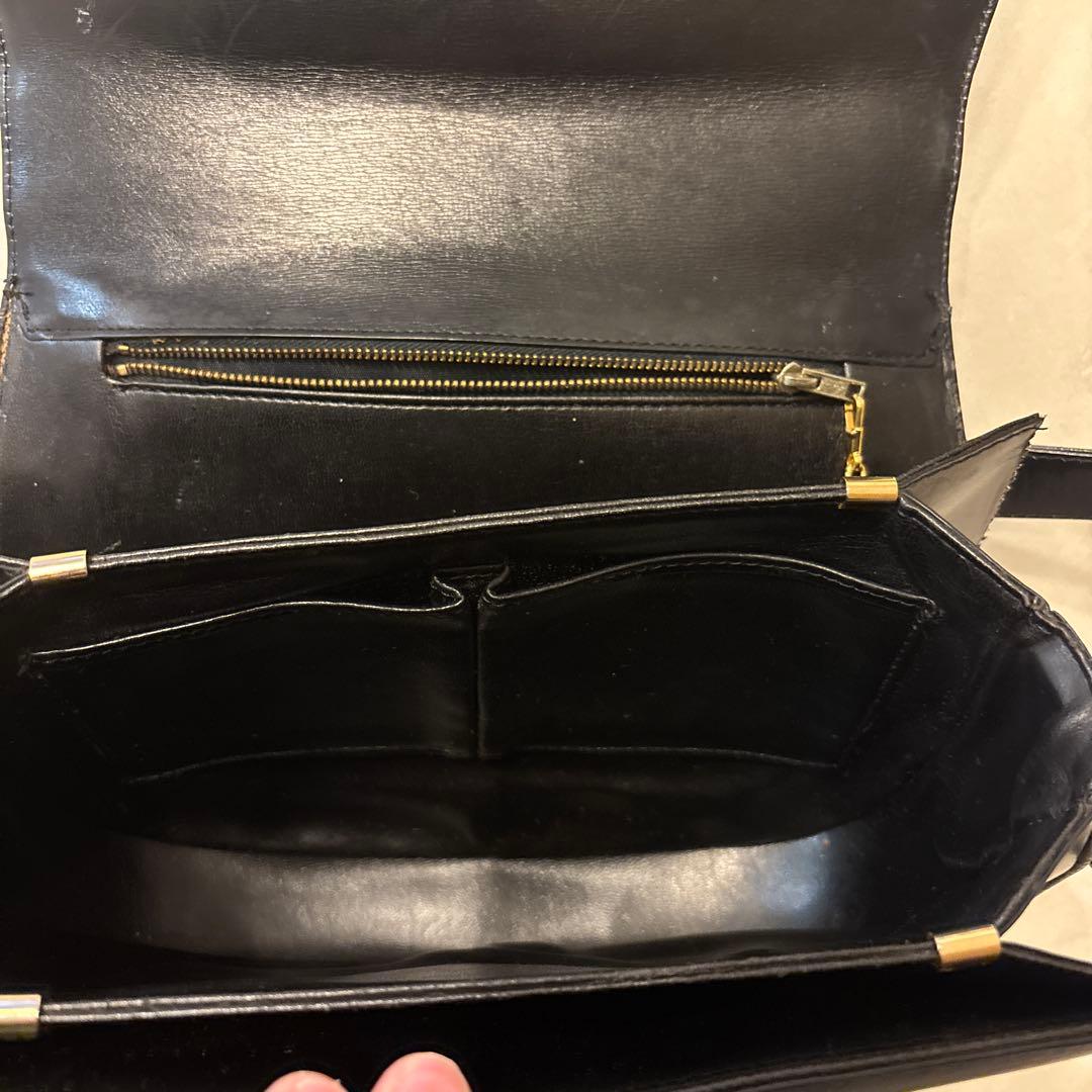 ミ*ポ様 CELINE 1970s ロゴ フラップ ショルダーバッグ