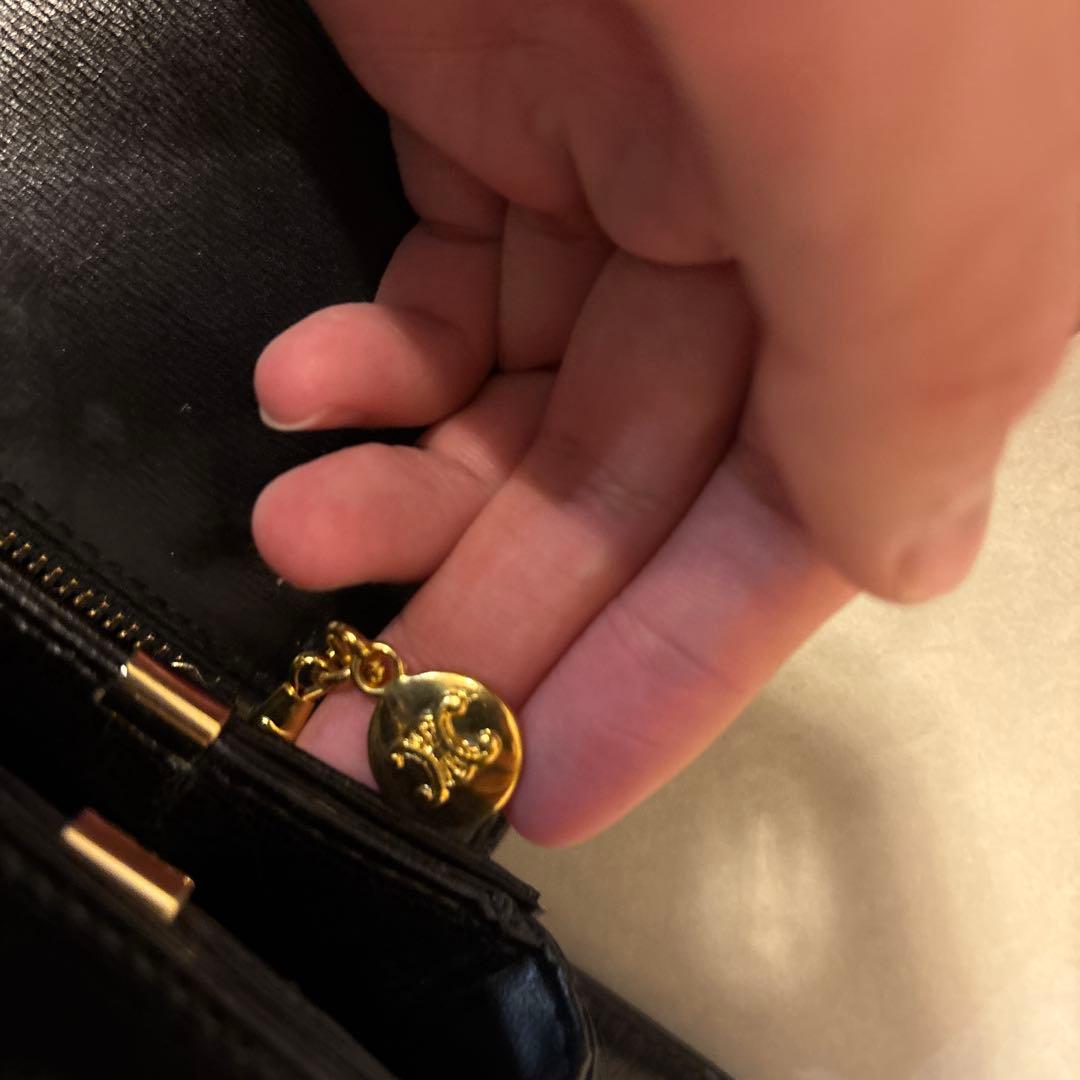 ミ*ポ様 CELINE 1970s ロゴ フラップ ショルダーバッグ