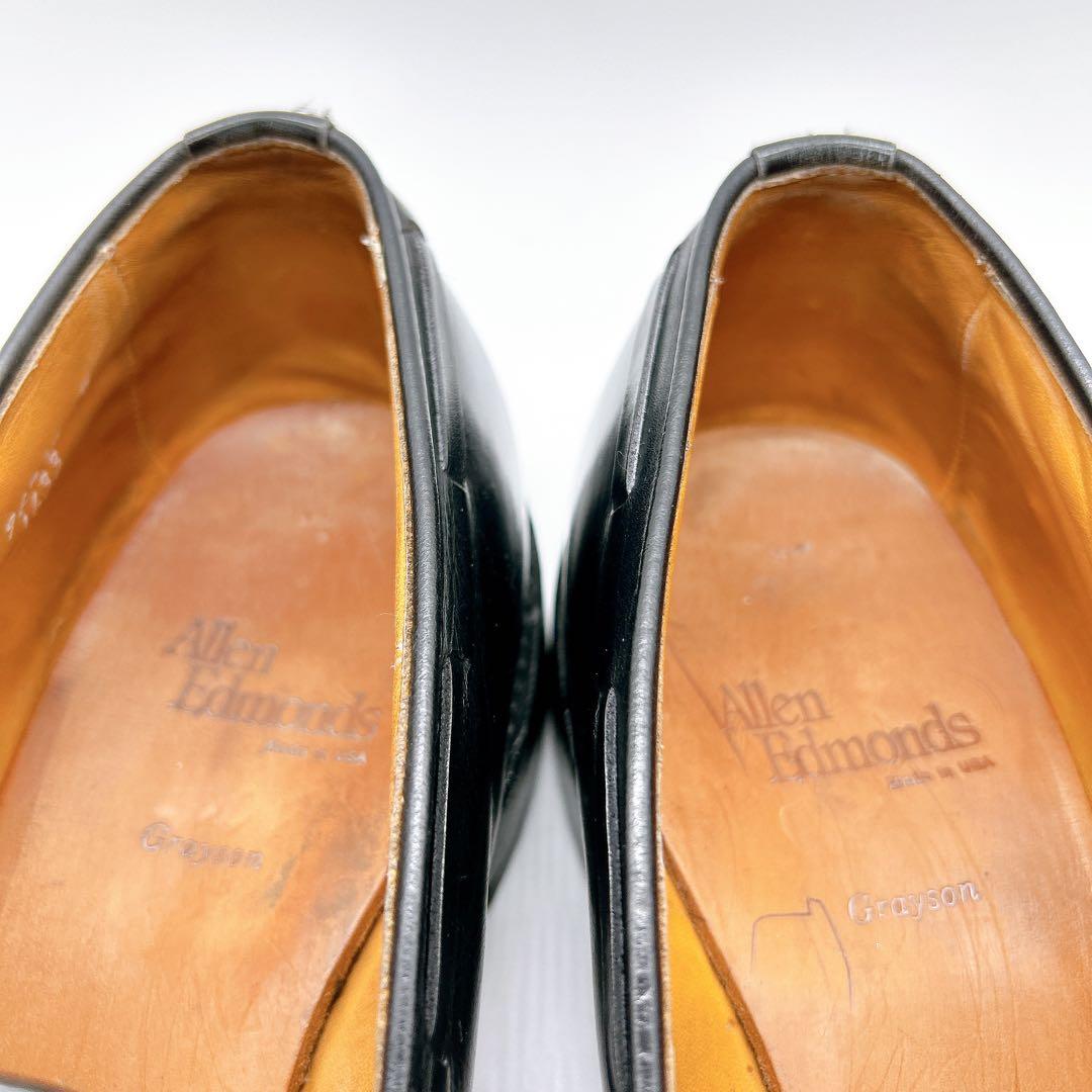 Allen Edmonds Grayson 8217 タッセルローファー 黒