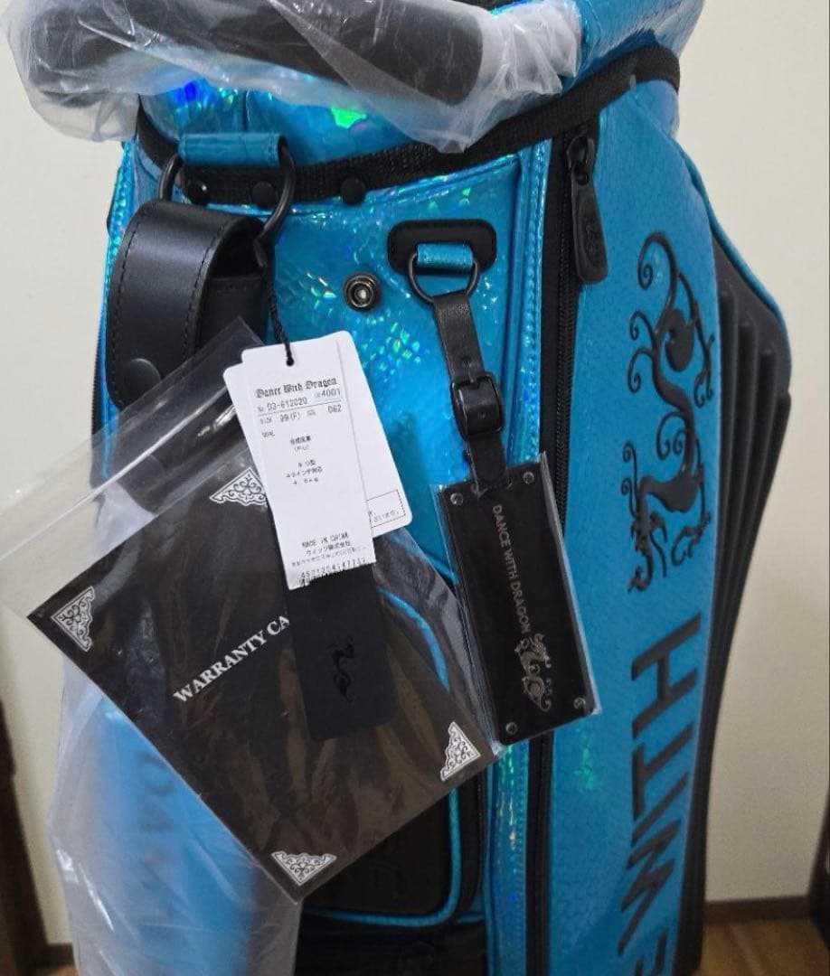 DANCE WITH DRAGON ゴルフバック新品・未使用SALE期間限定