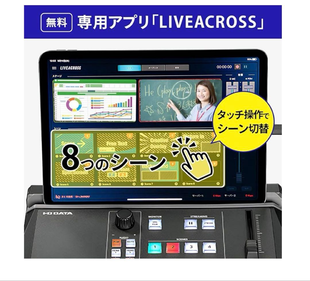 アイ・オー・データ 4Kパススルー対応 iPad連動型ストリーミングBOX