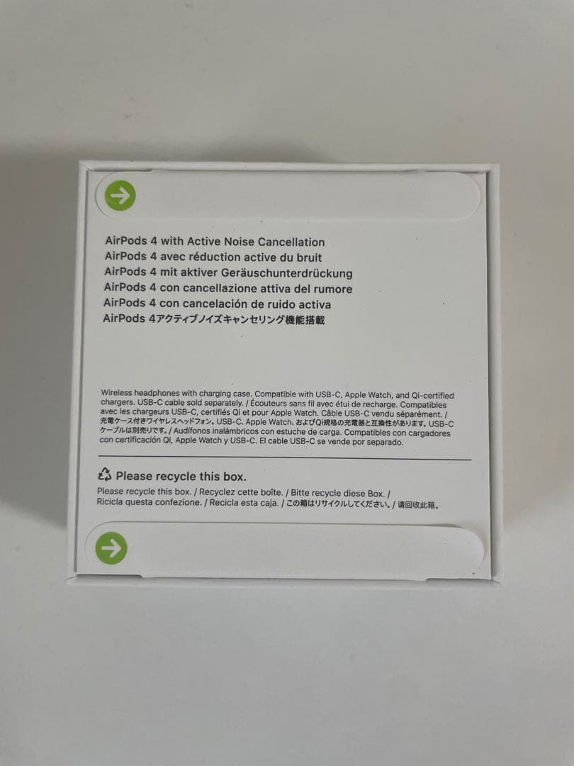 Apple AirPods 4 ノイズキャンセリング搭載