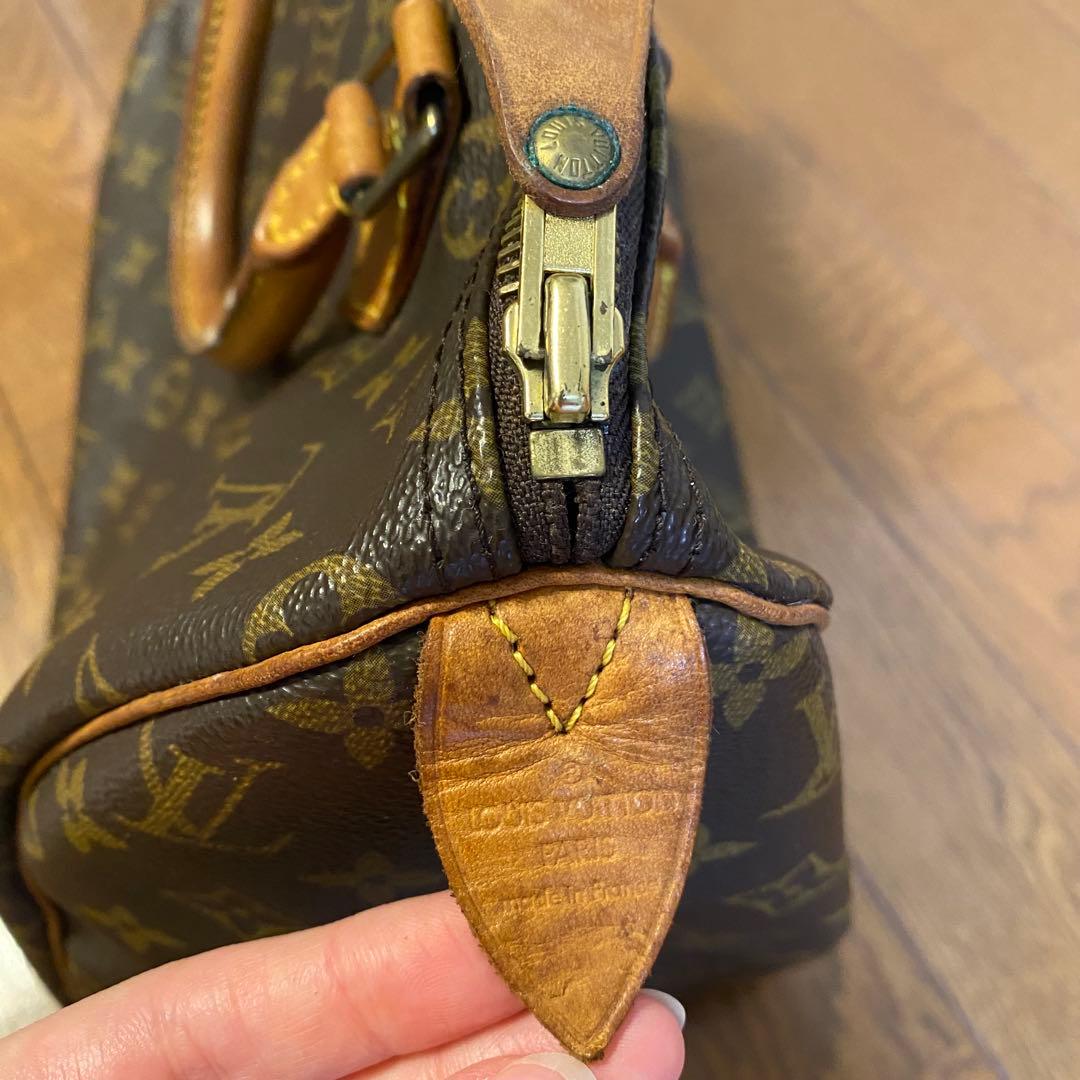 LOUIS VUITTON ミニ ボストンバッグ 修理前提 ヴィンテージ