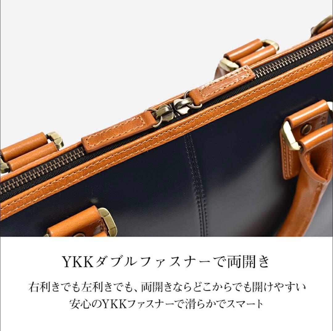 GOLDMEN LENO レノ 本革 ビジネスバッグ ブラック ノーマルタイプ