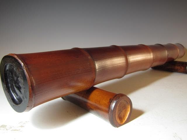 蛤谷空斎 煤竹結界 裏千家 十五代 鵬雲斎花押の逸品! n564