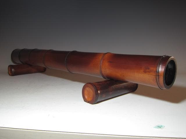 蛤谷空斎 煤竹結界 裏千家 十五代 鵬雲斎花押の逸品! n564