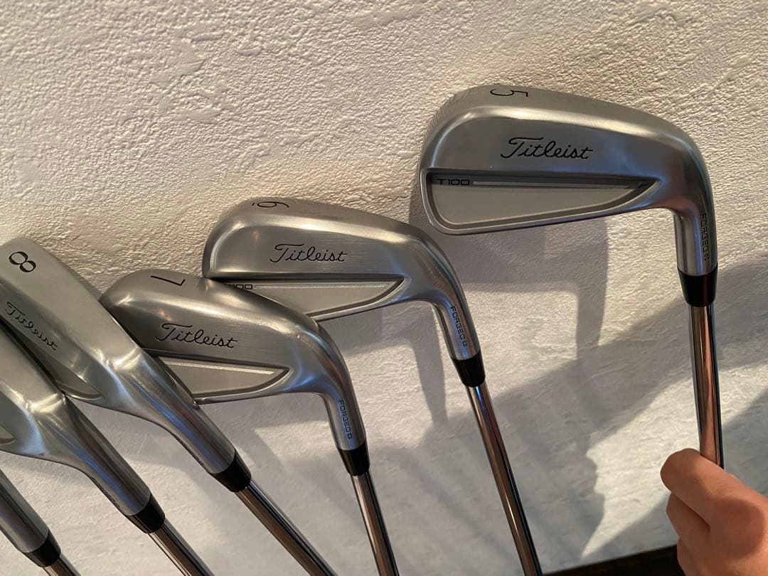 極美品　Titleist T100 2025 アイアンセット 6本
