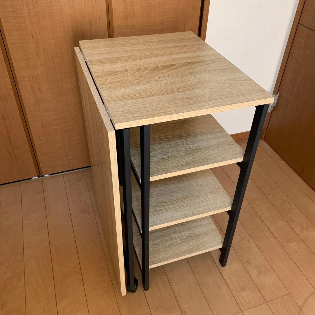 折りたたみ デスク ( 3段 棚付き 、 机 )