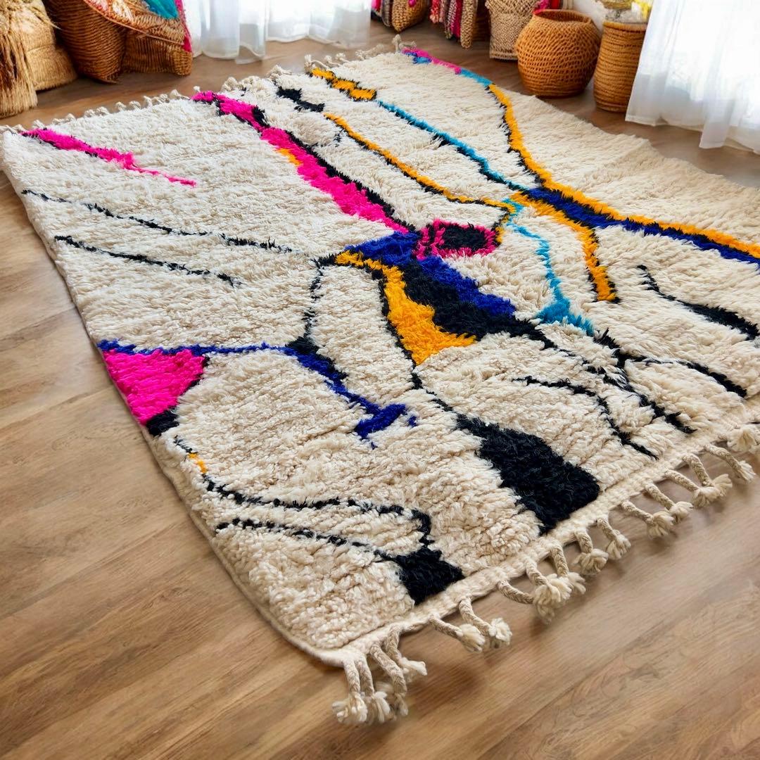 モロッコベニワレン　ラグ