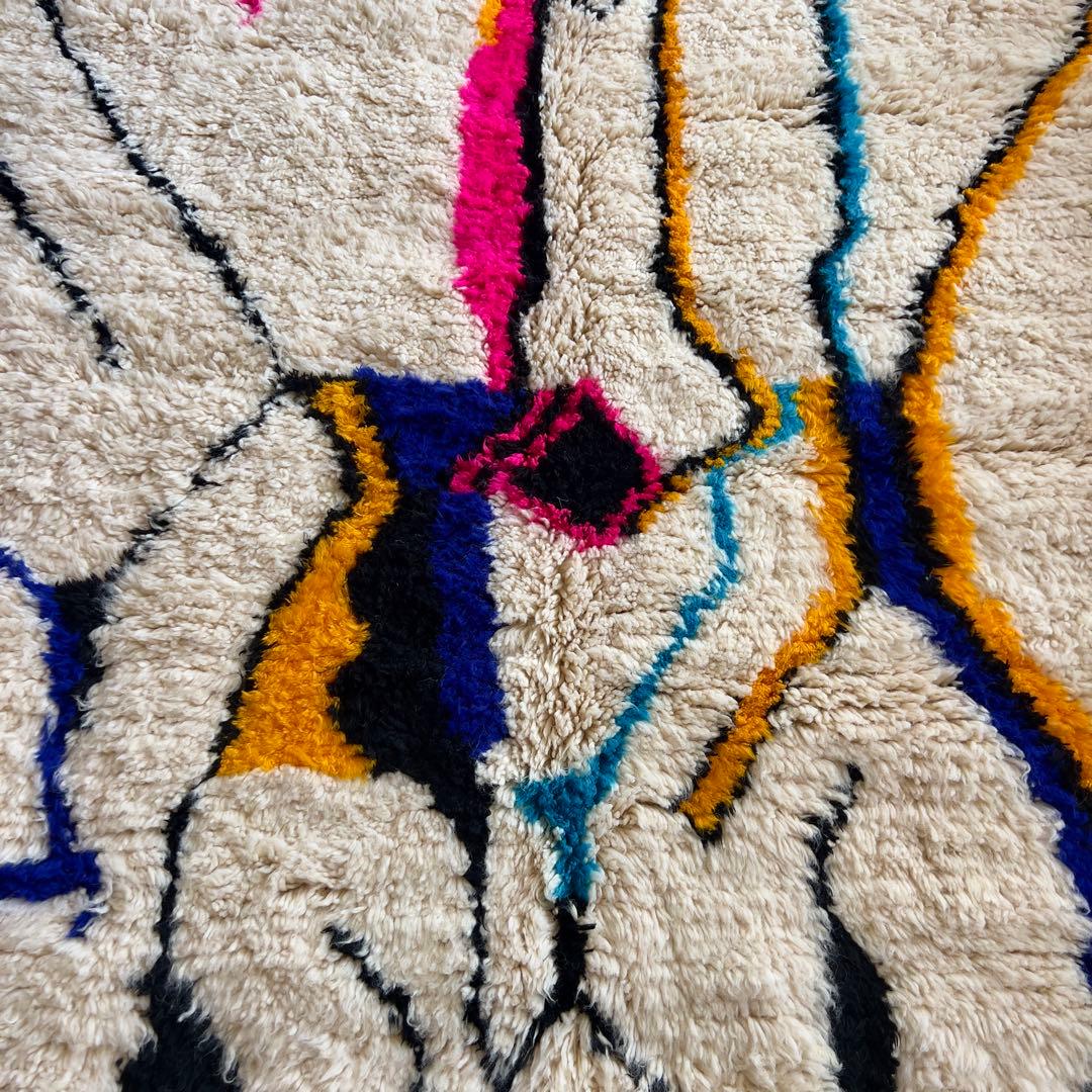 モロッコベニワレン　ラグ