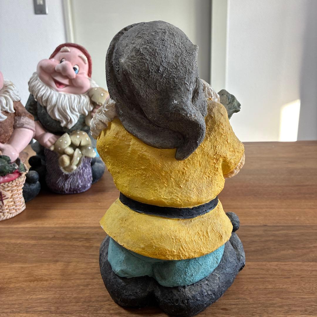 DISNEY 白雪姫と七人の小人 3つセット　置物 オブジェ