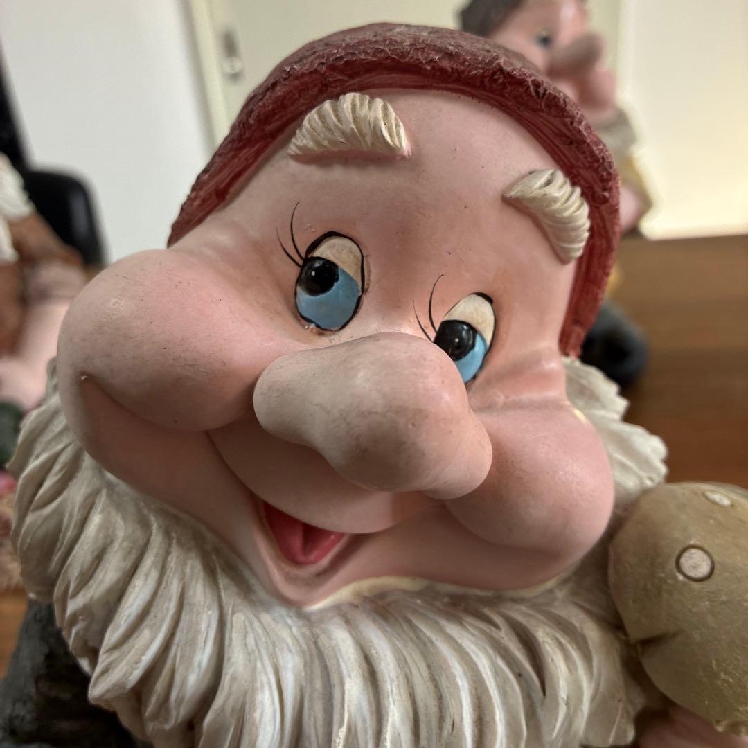 DISNEY 白雪姫と七人の小人 3つセット　置物 オブジェ