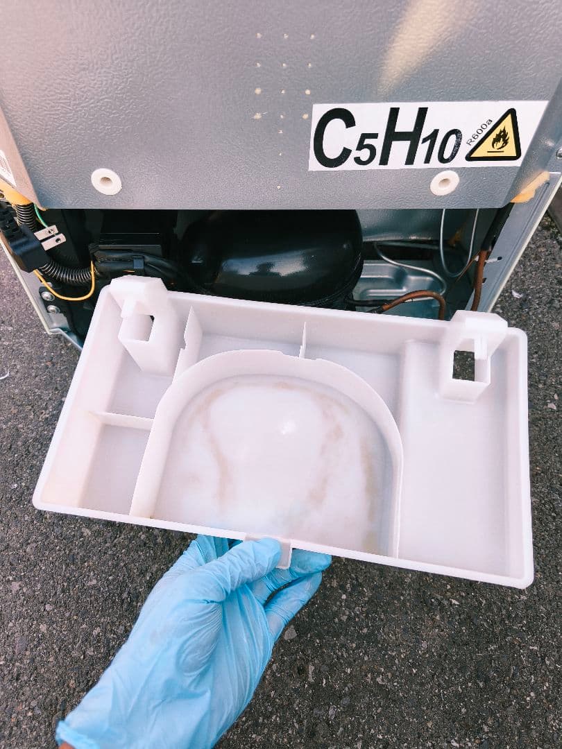 関東限 廃盤色 条件で無料配 18年 eanple エディオン 冷蔵庫 レトロ