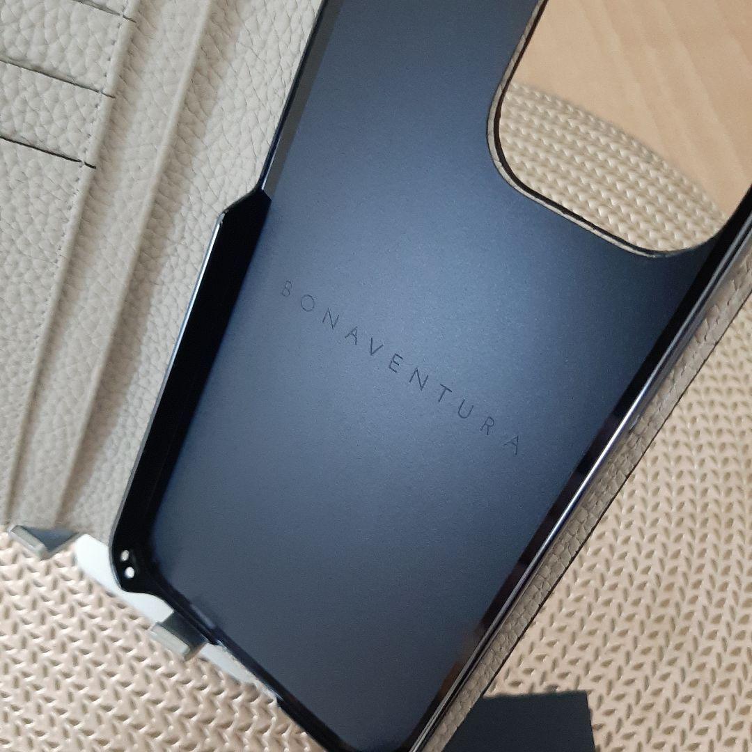 【ボナベンチュラ】ダイアリーケースiPhone 14 Pro Max,アイボリー
