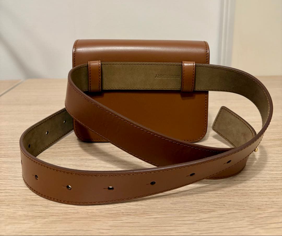 Burberry バーバリー TBベルトバッグ ウエスト ボディバッグ　ブラウン