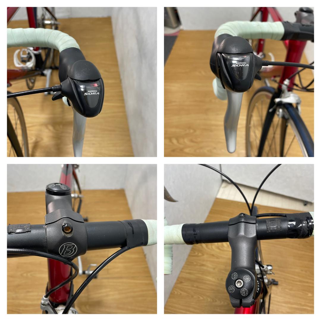 SS★976 GAN WELL ロードバイク ENTRINO レッド・ブラック