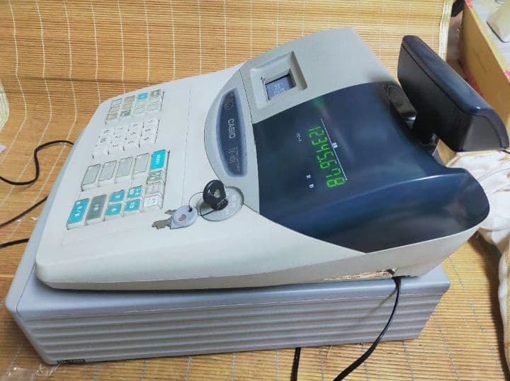 カシオレジスター　TE-101　フル設定無料　長期使用可能　660117