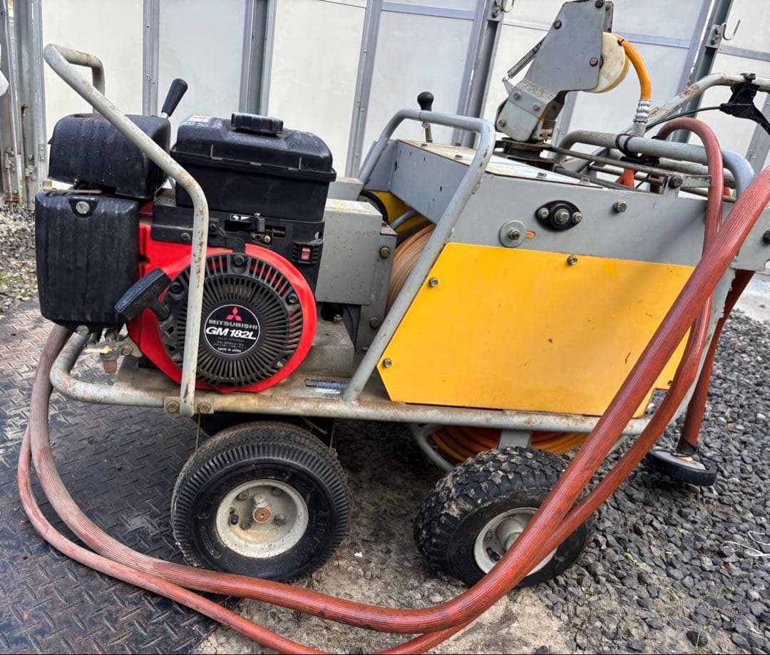 自走動噴 ATC-640M 自動整列 巻取り 動噴ガソリン エンジン リコイル