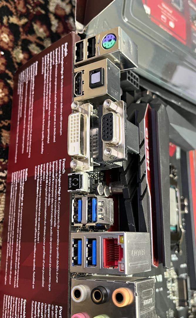 ASUS MAXIMUS VII HERO メモリ i7 4790K ３点セット