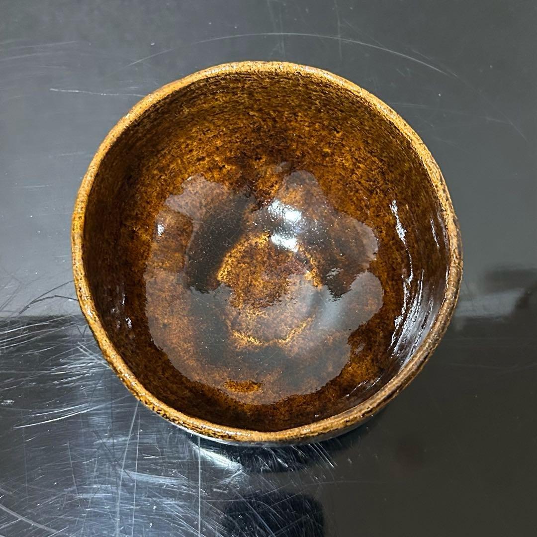 大樋年雄（11代長左衛門）飴茶碗　茶道具鵬雲斎坐忘斎淡々斎即中斎而妙斎棗水指釜