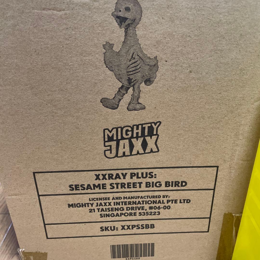セサミストリート　ビックバード　フィギュア　Mighty Jaxx