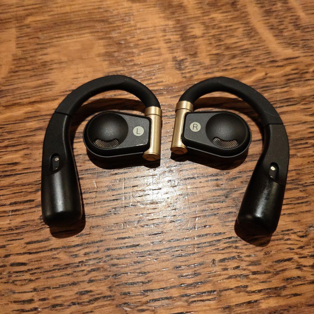 cleer ワイヤレスヘッドホン ブラック/ゴールド