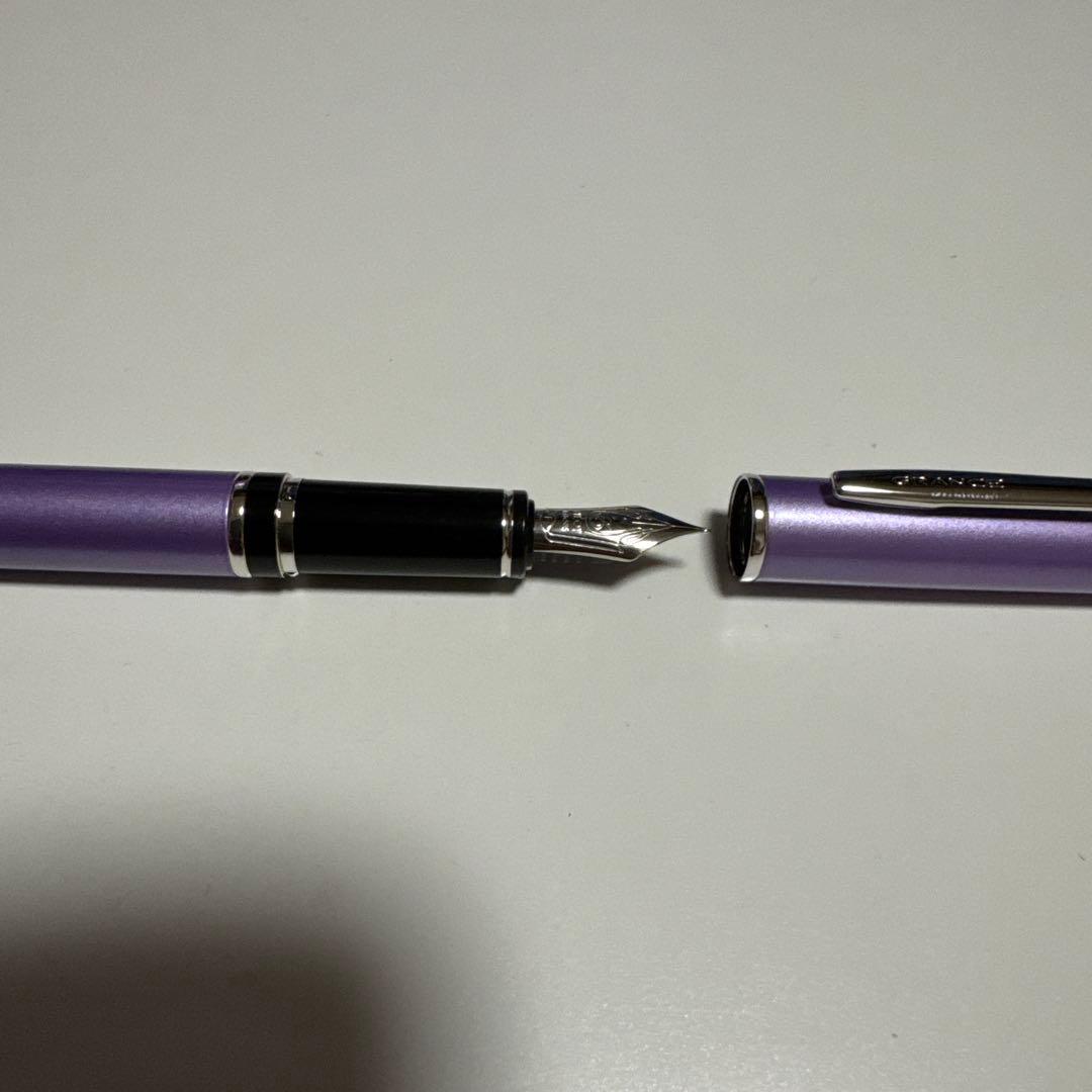 パイロット　万年筆　2010年限定万年筆　グランセ　藤　細字　Ｆニブ