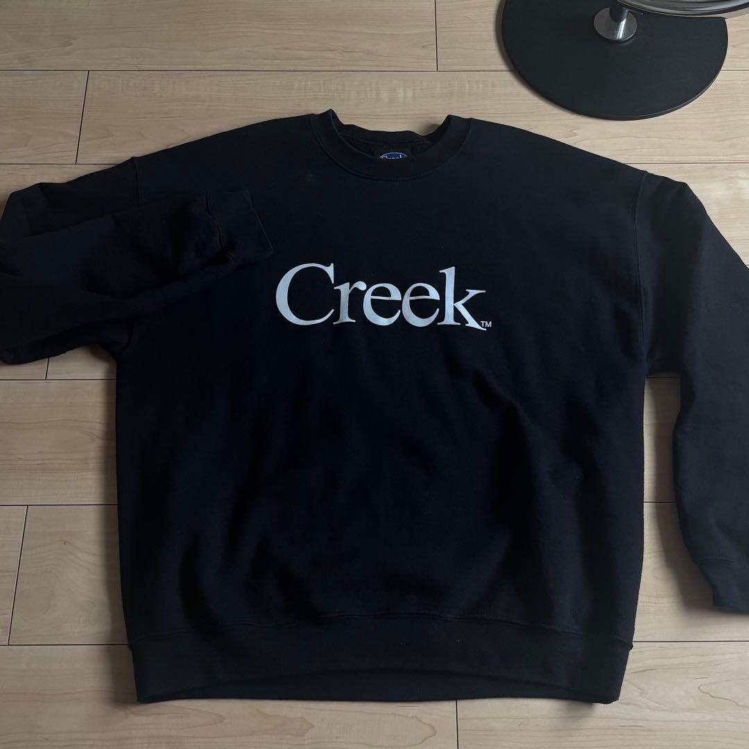 creek スウェット　ブラック