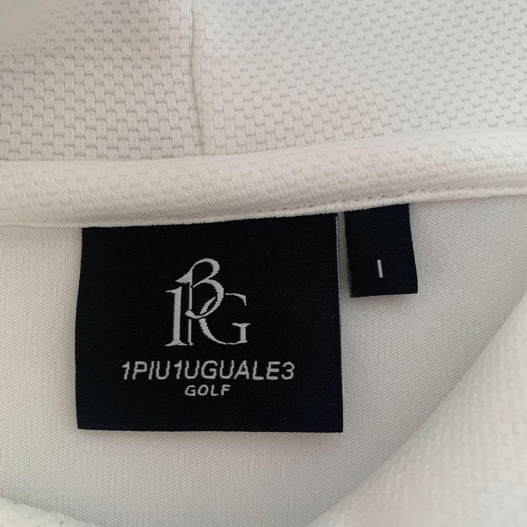 1PIU1UGUALE3 GOLF ホワイト レディースウェア セットアップ