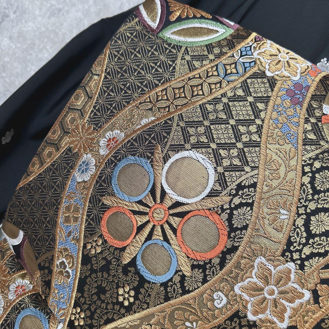 留袖　フルセット　黒留袖　ヤマト謹製　刺繍　豪華　作家物