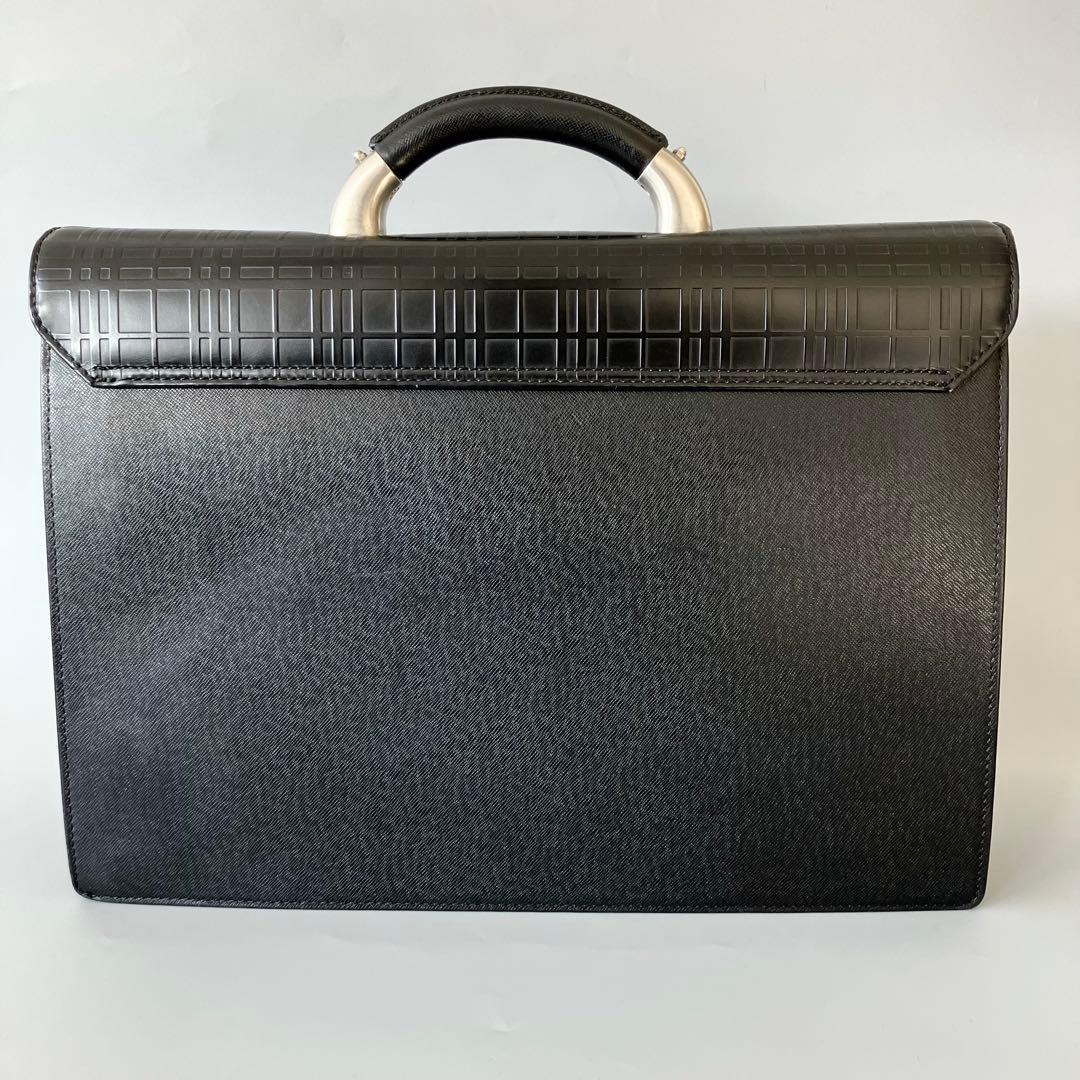 BURBERRY 本革レザー ブリーフケース/ビジネスバッグ/書類カバン