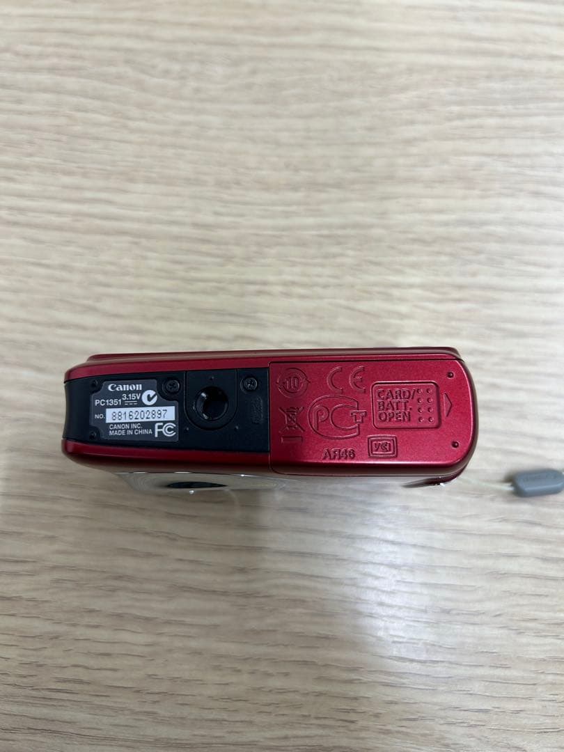 Canon PowerShot A480 赤