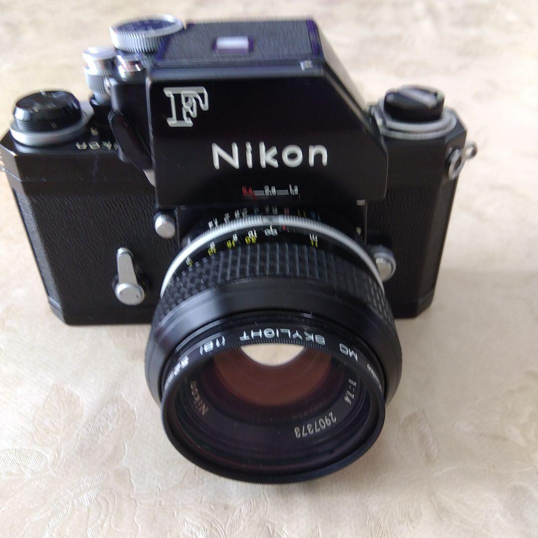 綺麗なブラックのニコンFフォトミックFTNです