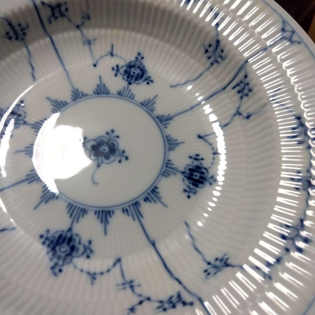 専用ロイヤルコペンハーゲン ブルーフルーテッド プレイン 深皿 21.5cm3枚