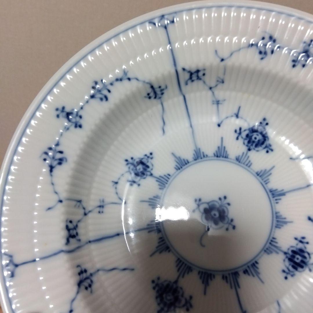 専用ロイヤルコペンハーゲン ブルーフルーテッド プレイン 深皿 21.5cm3枚