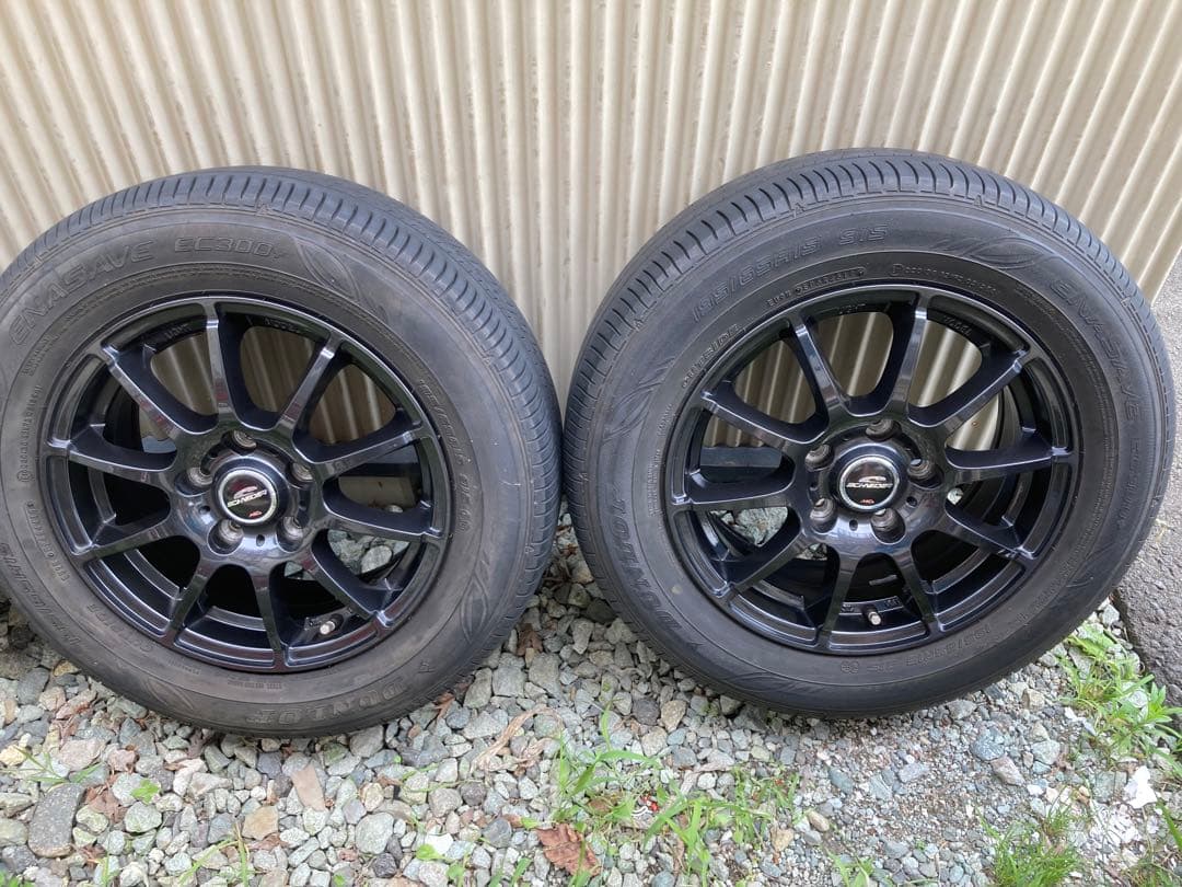 Nさん専用④美品！エーテック　シュナイダー　15インチアルミ195/65R15