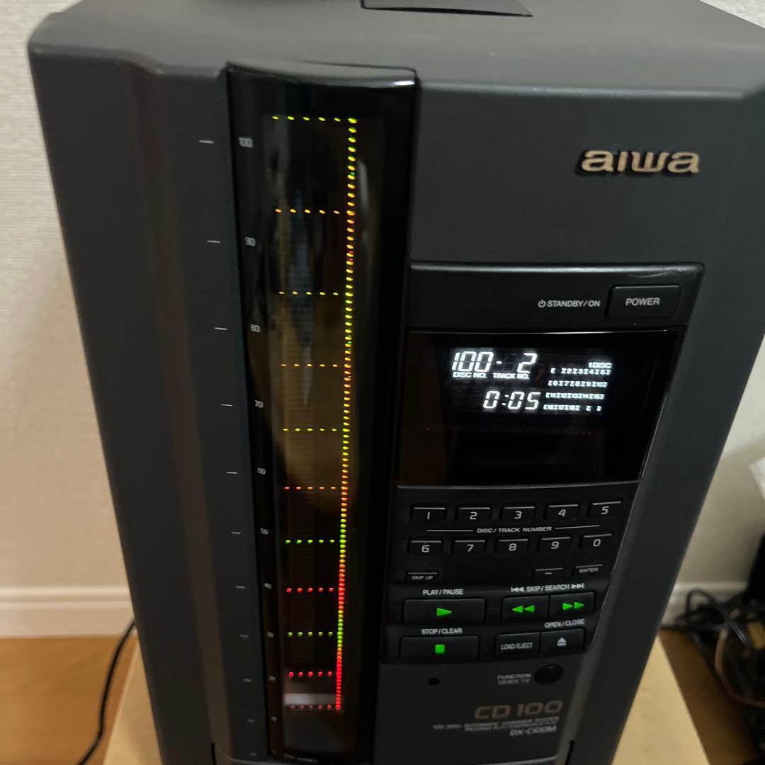 ラジオ・コンポ aiwa DX-C100M