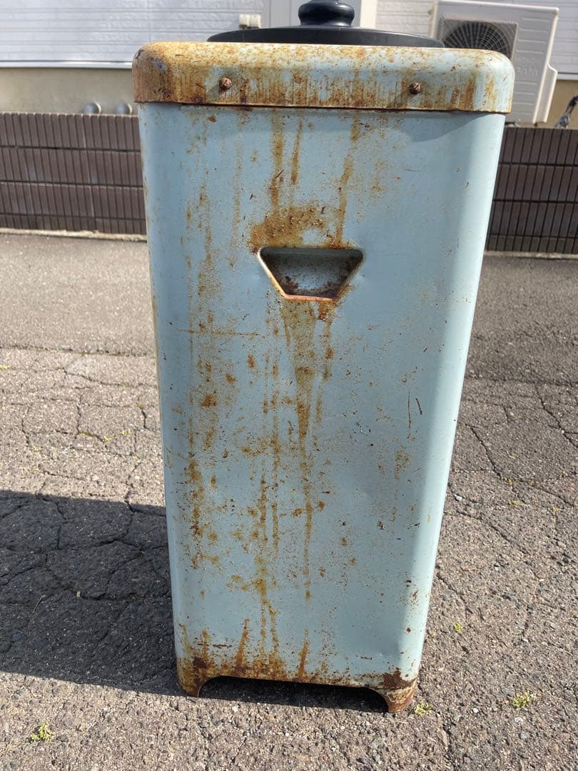 昭和レトロ　アイスクリームストッカー　雪印アイスクリーム