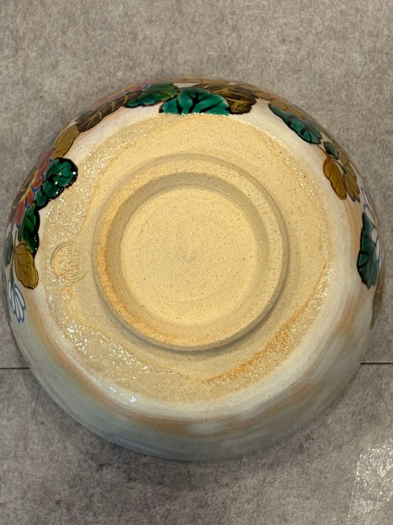 茶道具 菊茶碗 乾山写 伊坂清香 茶碗 共箱