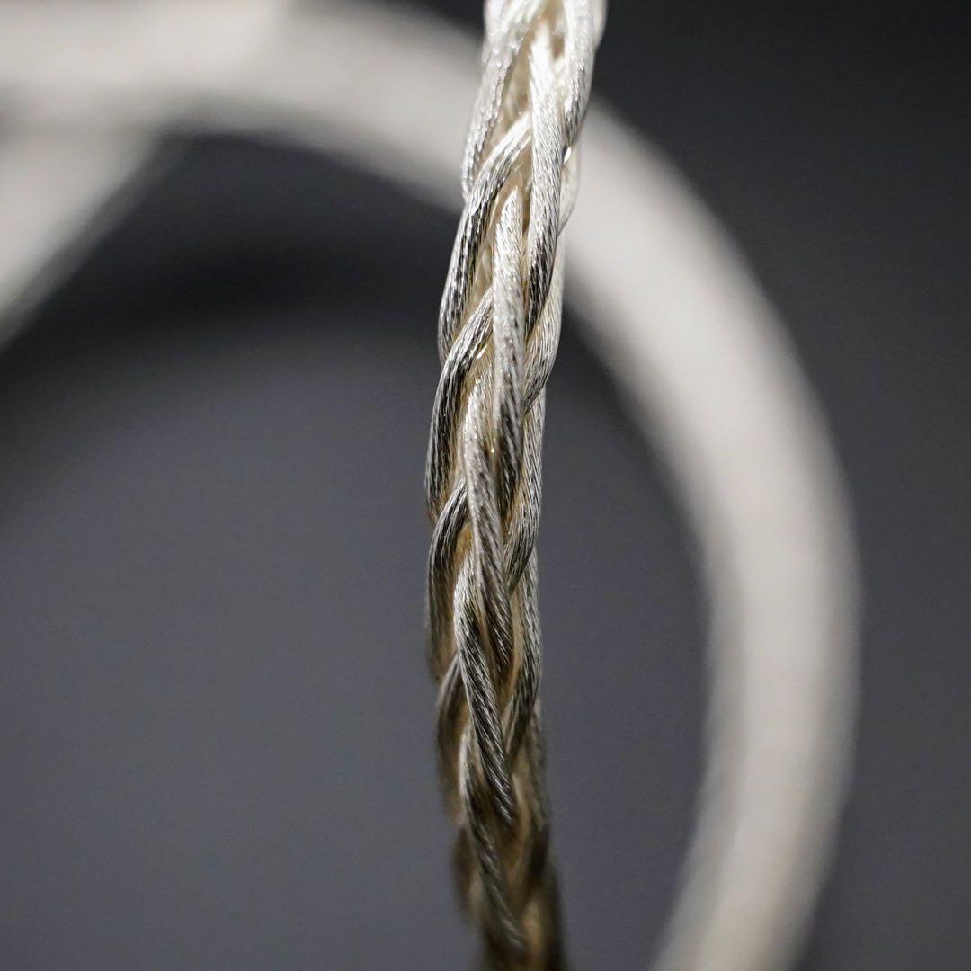 【1点のみ】銀銅合金導体 8コア1064芯 MMCX/2.5mmバランス