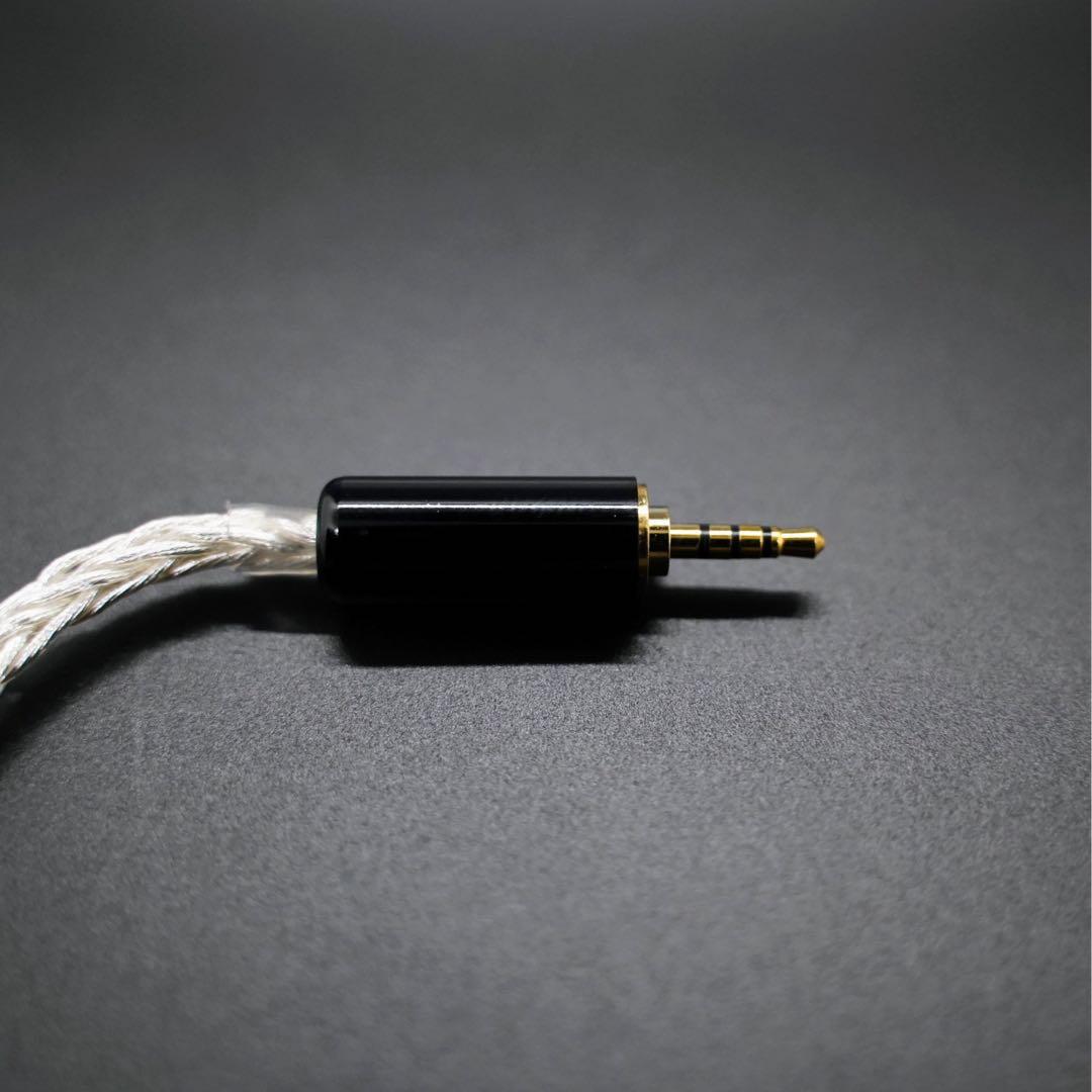 【1点のみ】銀銅合金導体 8コア1064芯 MMCX/2.5mmバランス