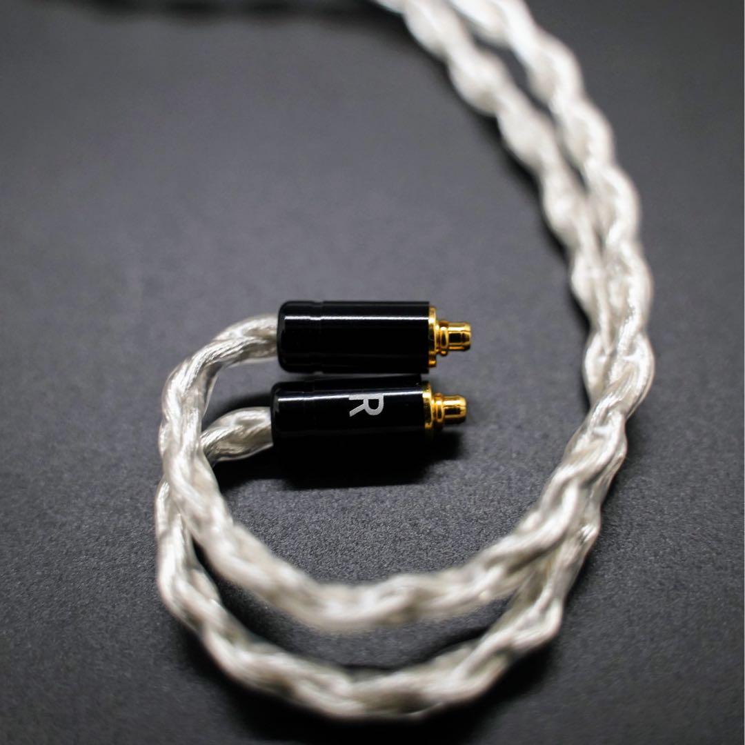 【1点のみ】銀銅合金導体 8コア1064芯 MMCX/2.5mmバランス