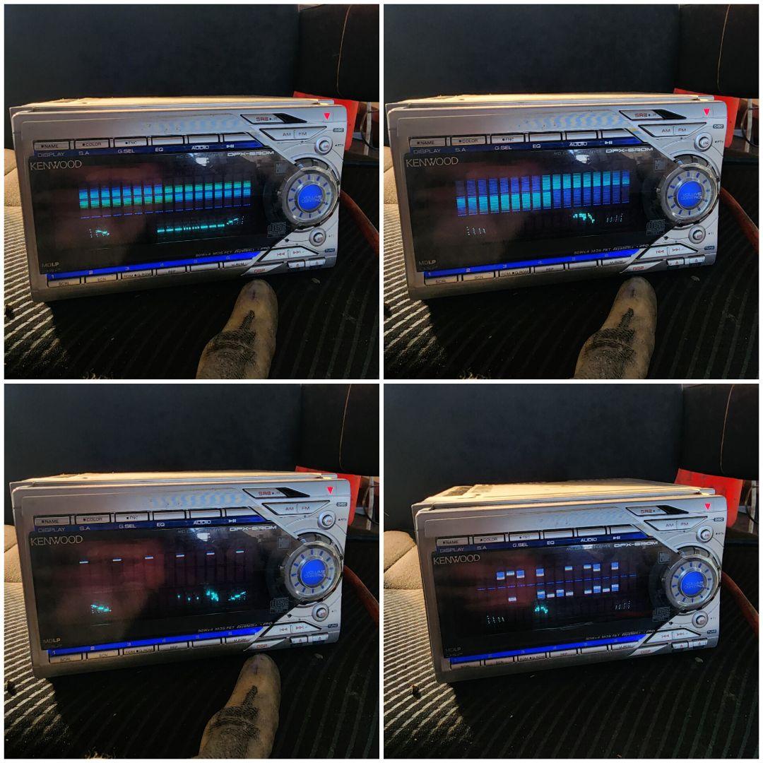 KENWOOD DPX-630M CD/MD 2DIN カーオーディオ